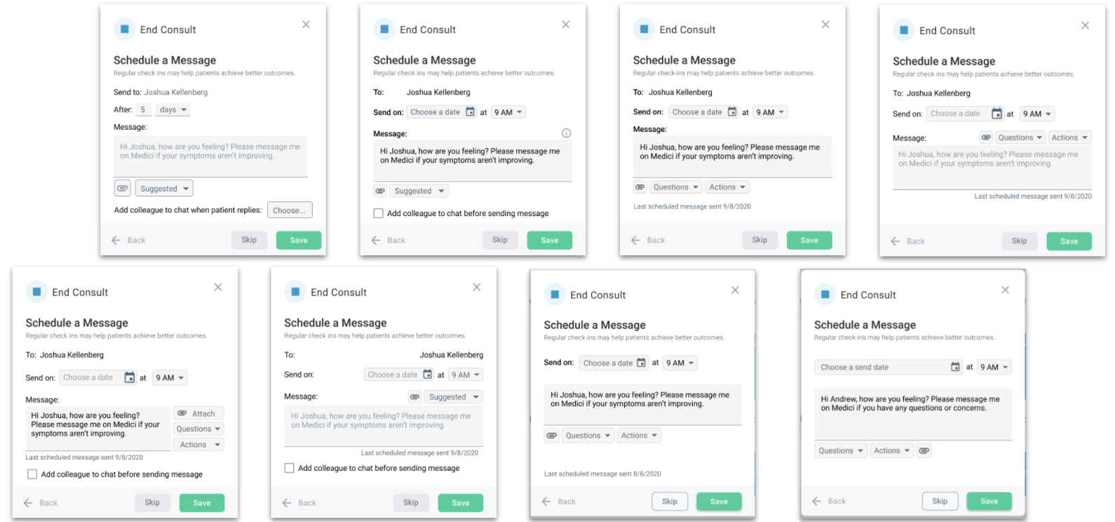 Modal Iterations